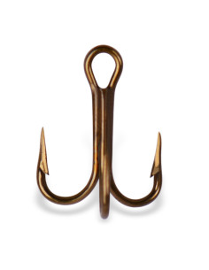 Anzuelo Triple Mustad 3551 BR Nº 14